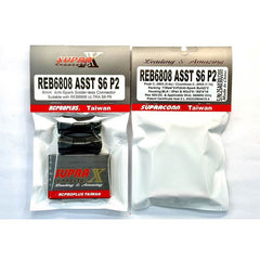 RCPROPLUS 6mm Solderless Connector Anti-Spark Build-in (2M&2F - Black) REB6808ASSTS6P2