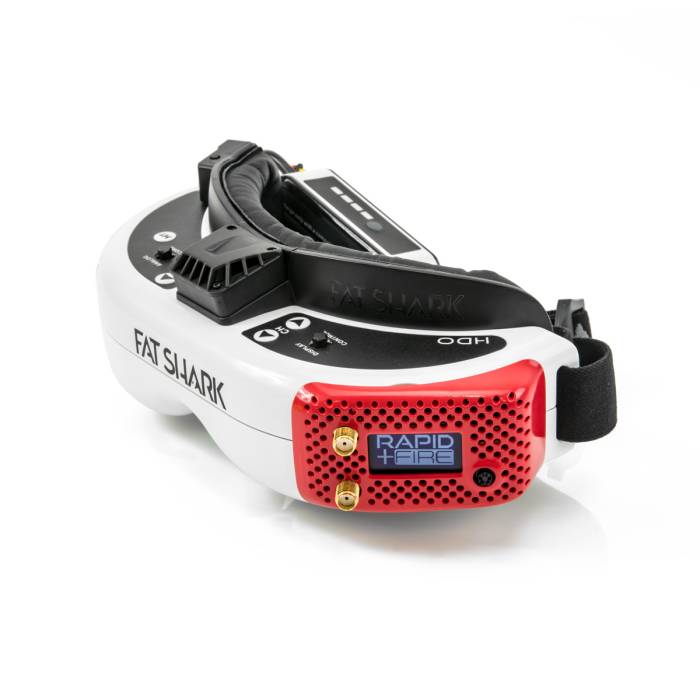 ImmersionRC RapidFIRE w/ Analog PLUS Goggle Receiver Module (RED DOOR INCLUDED)