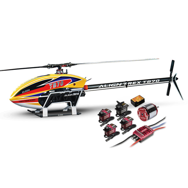 Align TB70 V2 Electric Helicopter Super Combo - Orange – HeliDirect