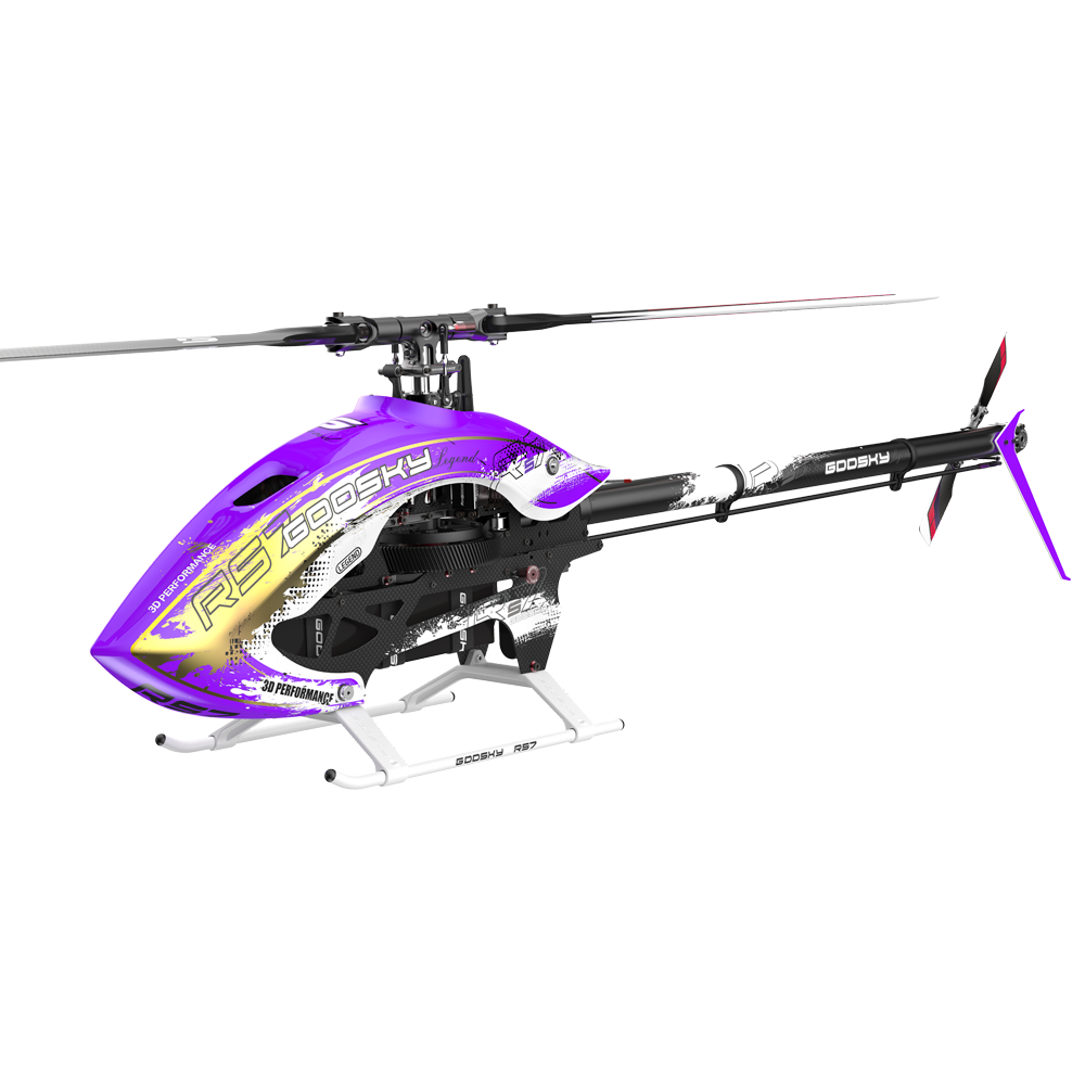 Goosky RS7 ULTRA Helicopter Kit w/o Blades - Purple