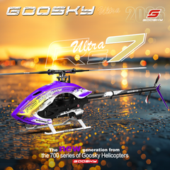 Goosky RS7 ULTRA Helicopter Kit w/o Blades - Purple