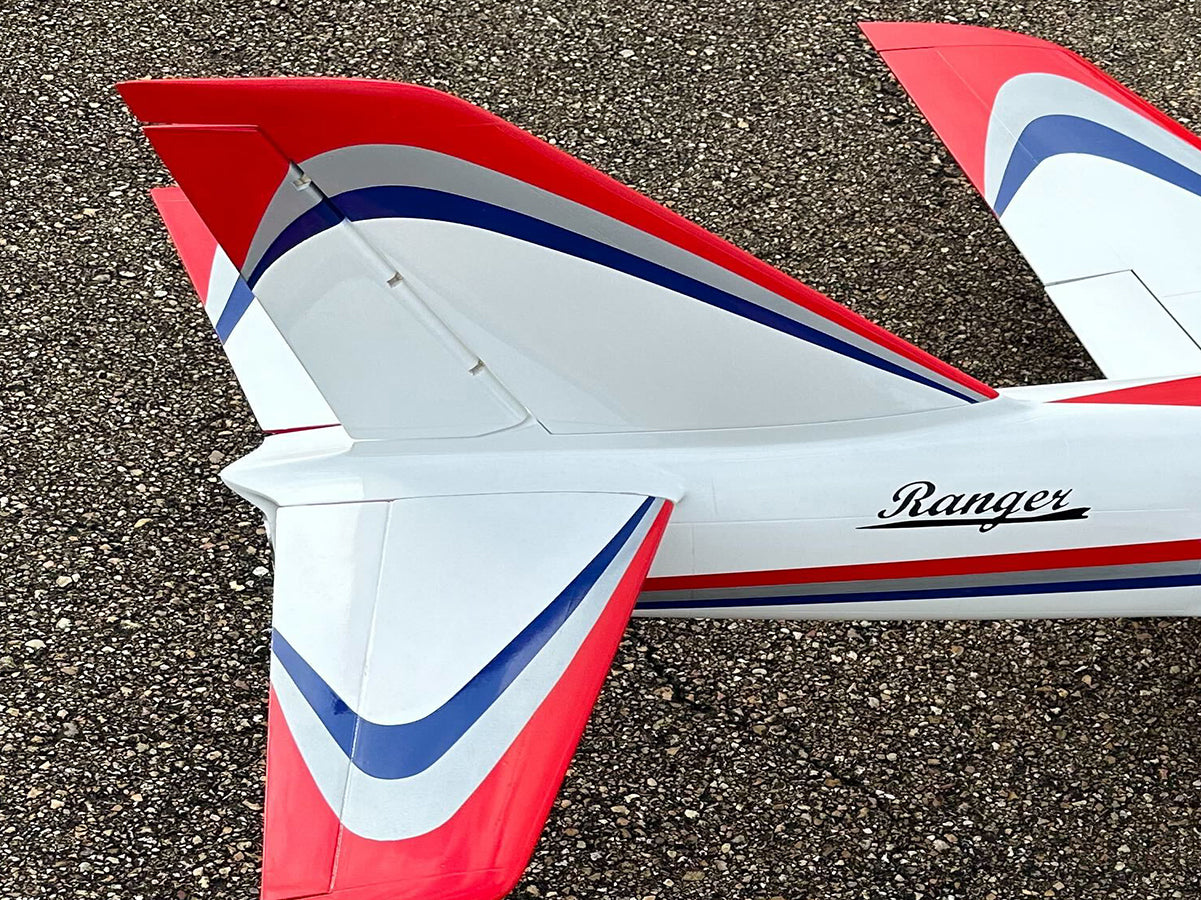 Boomerang Composite Ranger Sport Jet - Red/White - HeliDirect