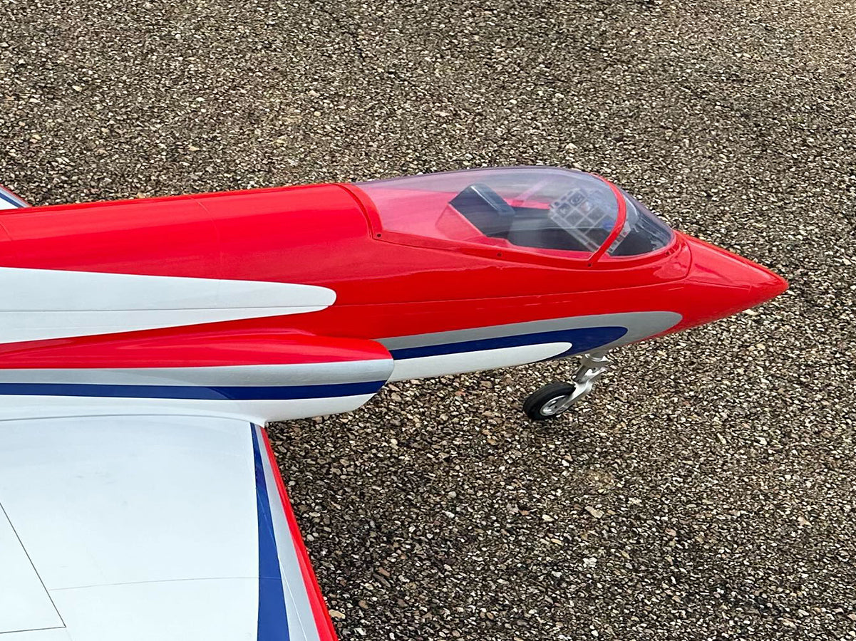 Boomerang Composite Ranger Sport Jet - Red/White - HeliDirect