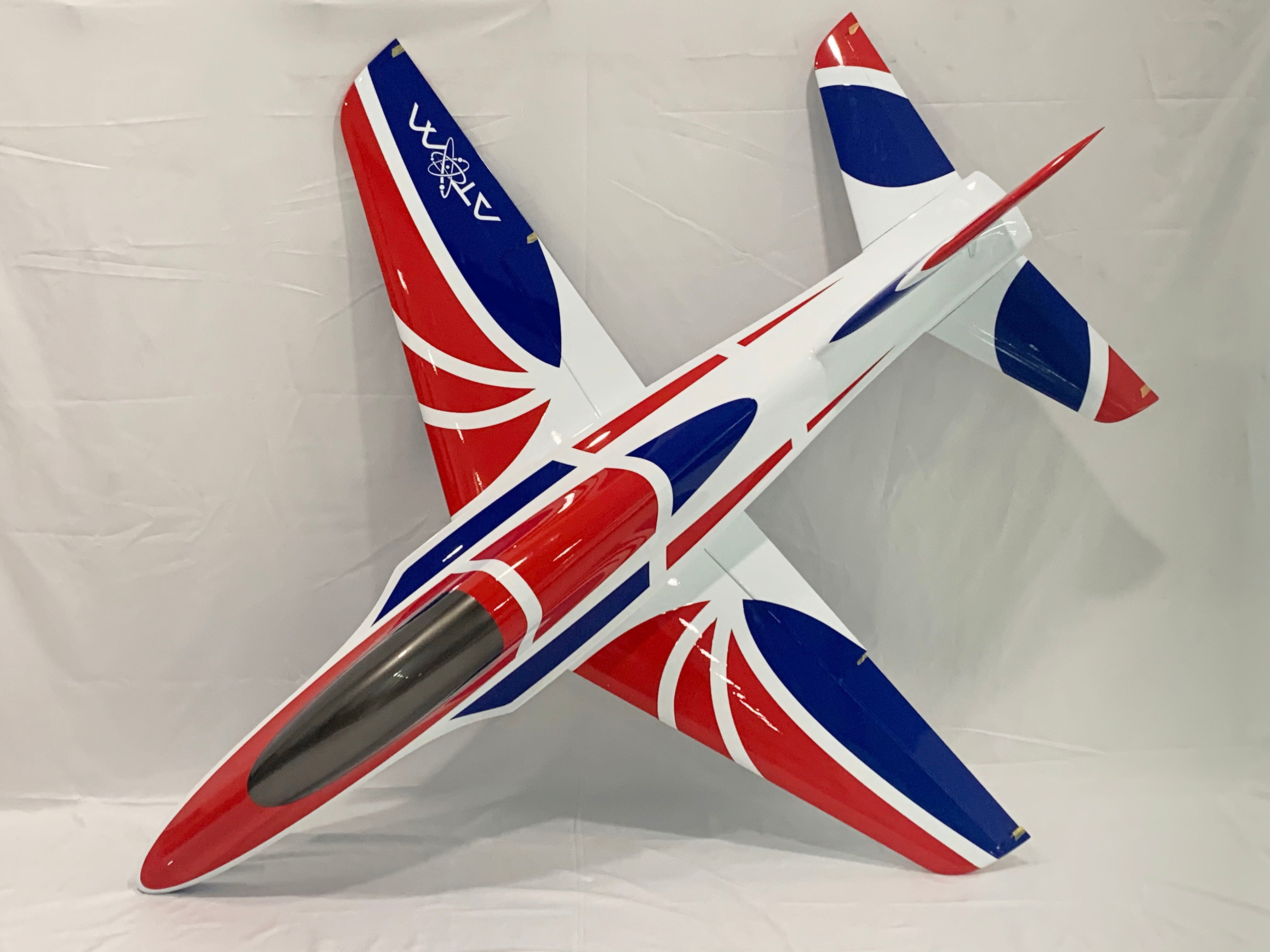 Boomerang Atom - Red White Blue - Boomerang RC Jets