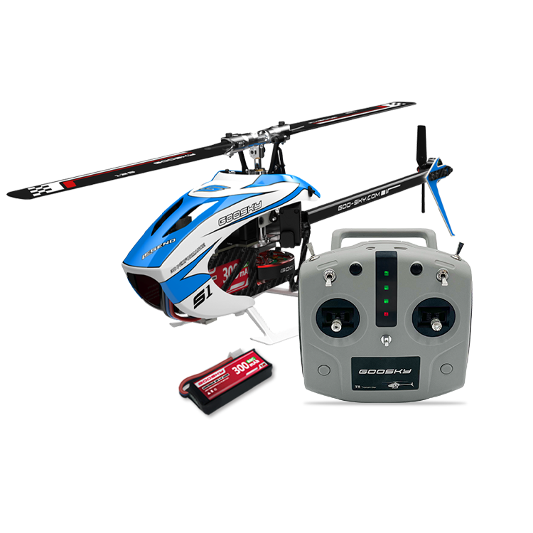 Goosky Legend S1 Helicopter (RTF - Mode2) - Blue