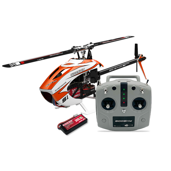GOOSKY STUDIO セット Goosky Helicopter Kits Including Goosky S2 Max - HeliDirect, LLC