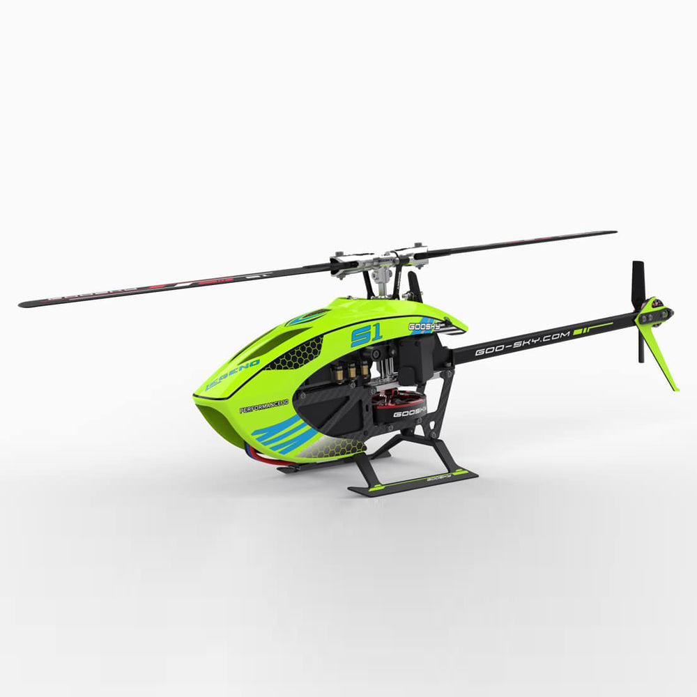 Goosky Legend S1 Helicopter (BNF) - Green - HeliDirect