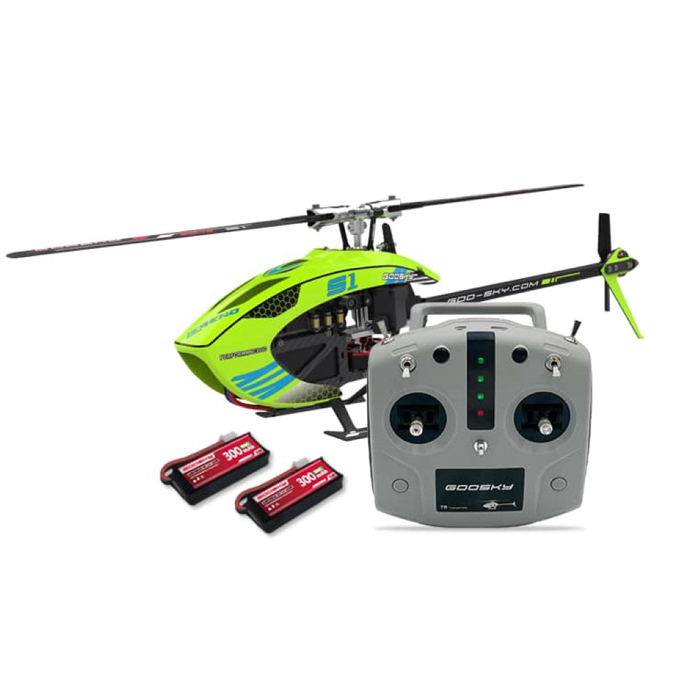 Goosky Legend S1 Helicopter (RTF - Mode2) - Green - HeliDirect