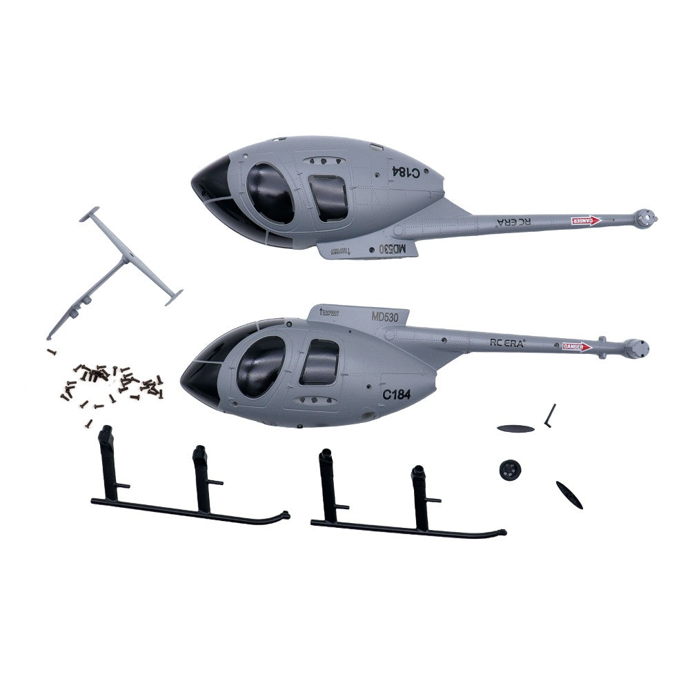 RC ERA C184 Fuselage Set (Grey)