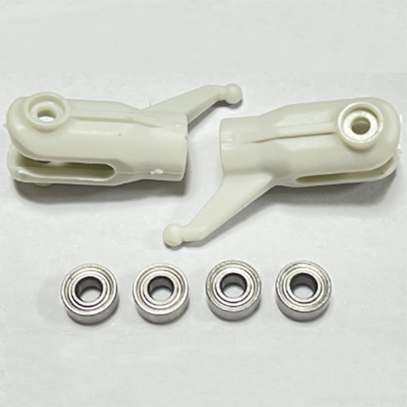 RC ERA C032 / C138-Pro Main Rotor Grip Set (White)