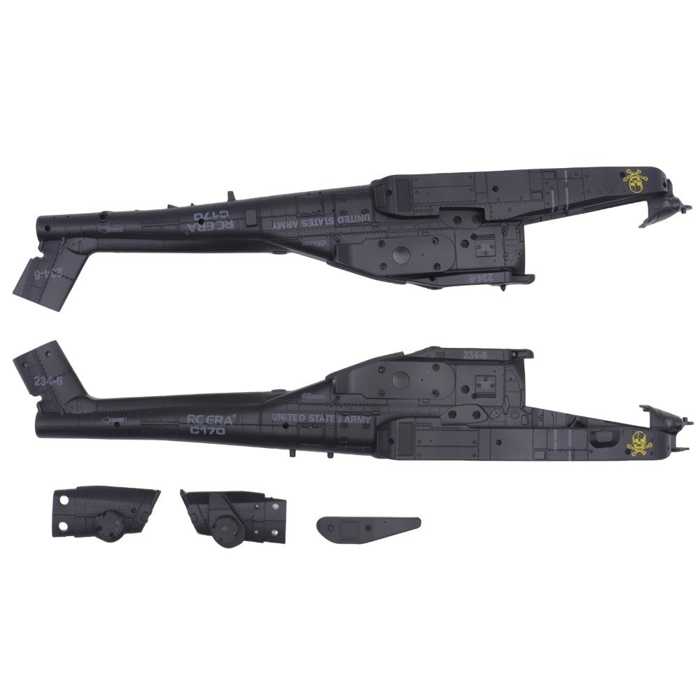 RC ERA C170 Fuselage Shell Set (Dark Gray)