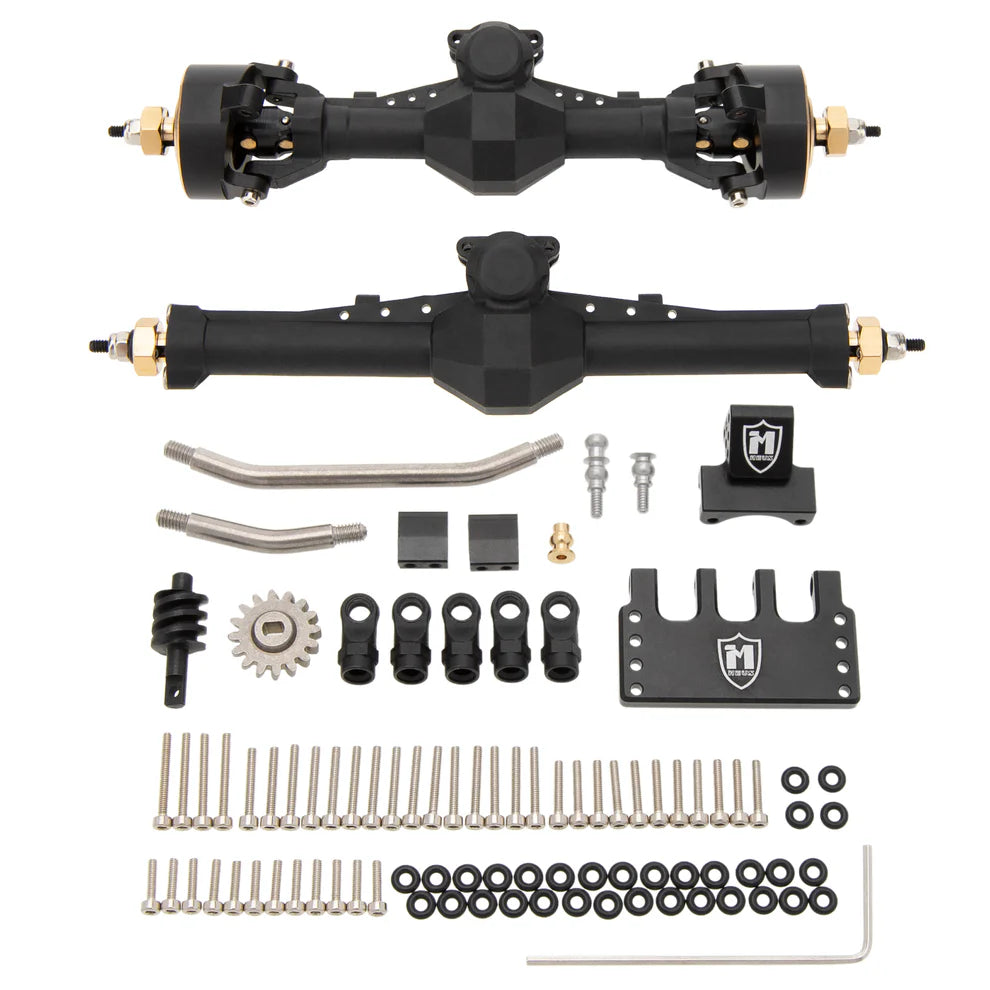 MEUS Racing Plastic Nylon Isokinetic 3-Section CVD Front Rear Axles Ma ...