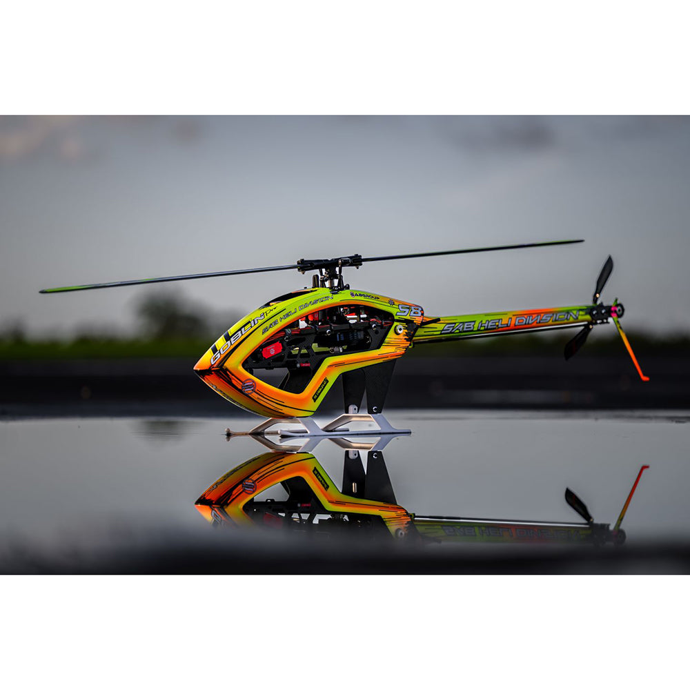 A.H.P.L アングリーギル SAB ILGoblin PRO 420 Helicopter Kit - With Main & Tail Blades