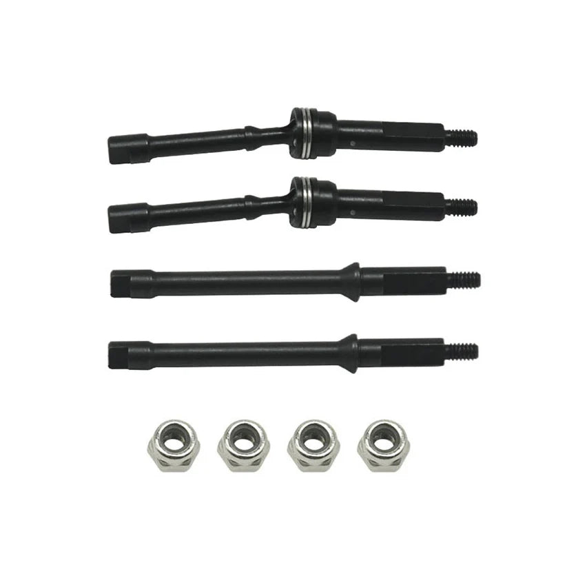 1144 Steel Hardening +4mm CVD for SCX30 Cars Upgrade Parts (4pcs/set)