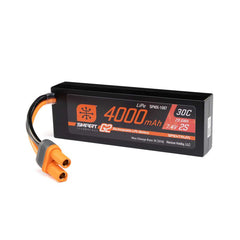 Spektrum Accessories 7.4V 4000mAh 2S 30C Smart G2 Hardcase LiPo Battery: IC5