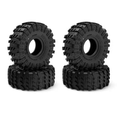 MEUS Racing 1.0-inch RC Rubber Tire Set MS6 RC Tire For 1/18 TRX4M 1/24 SCX24 FCX24 AX24 - Super Bouncing M1001