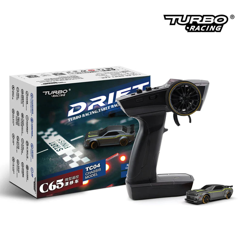Turbo Racing C65 1/76 CT04 Chassis Model Built-in Gyroscope Drift Turbo Racing C65 1/76 CT04 Chassis Model Built-in Gyroscope Drift