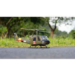 FlyWing UH-1 Huey 2-Blades GPS Scale RC Helicopter W/ ACE Flight Controller (RTF) - Green