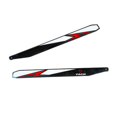 VULCAN ROTORS Precision Main Rotor Blades 420mm (RED)