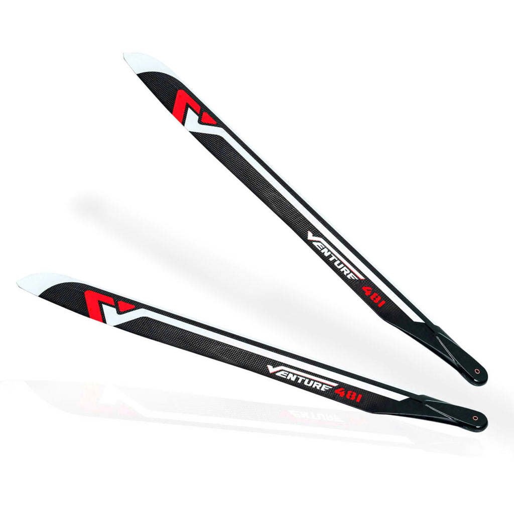 VENTURE 421mm Premium CF Blades – Red