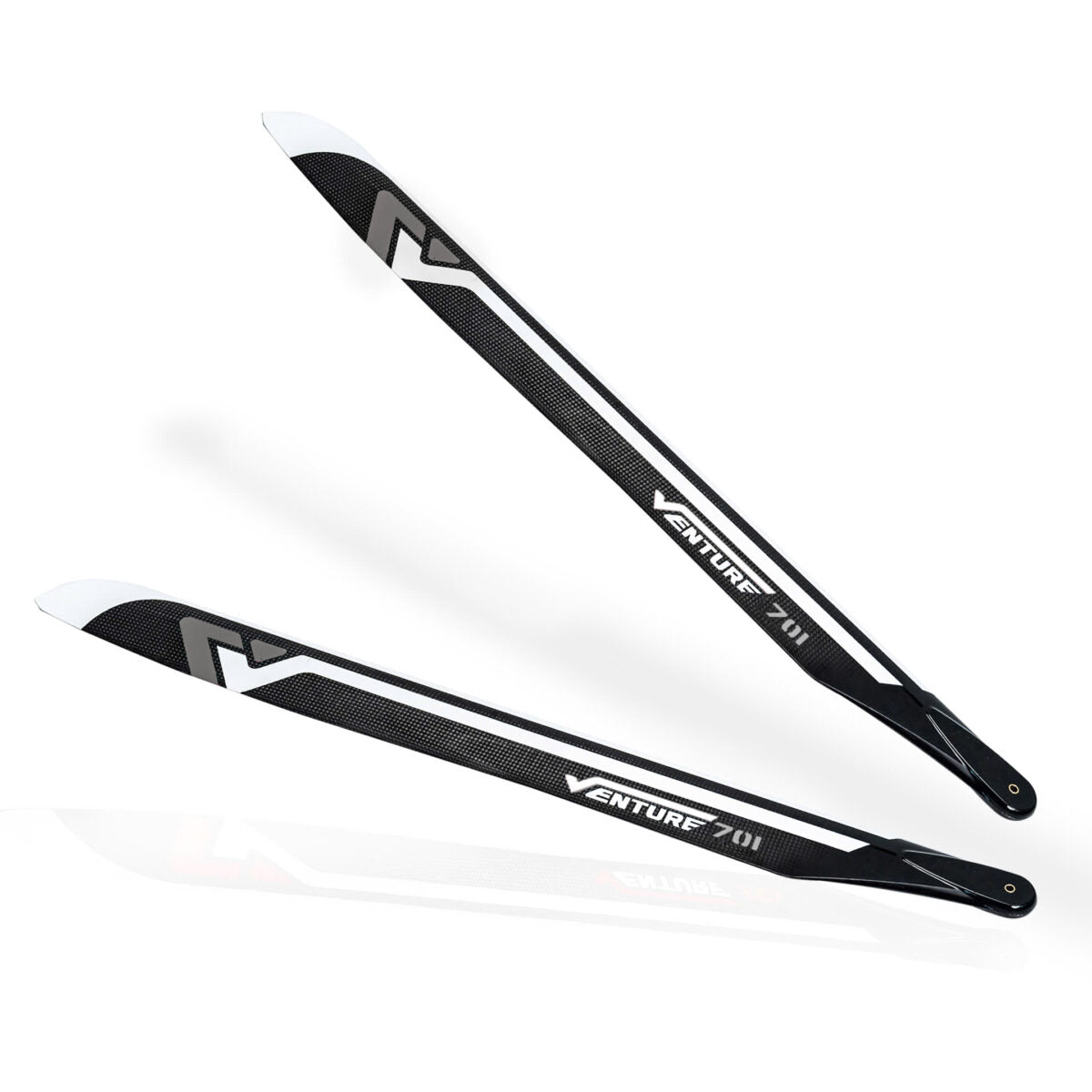 VENTURE 701mm Premium CF Blades - Silver
