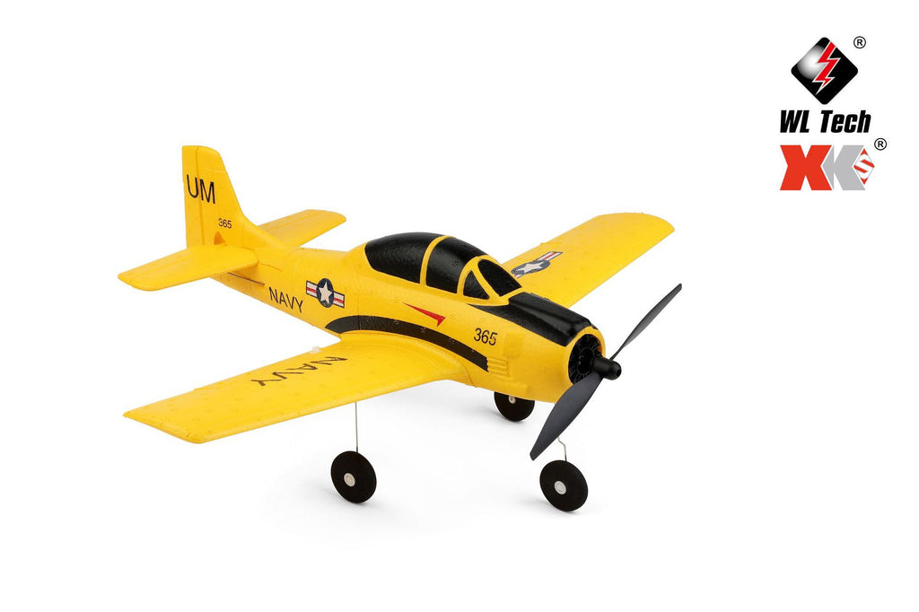 XK A210 T-28 380mm Wingspan 2.4GHz 4CH 3D/6G Mode Switchable 6-Axis Gyro EPP RC Airplane - HeliDirect