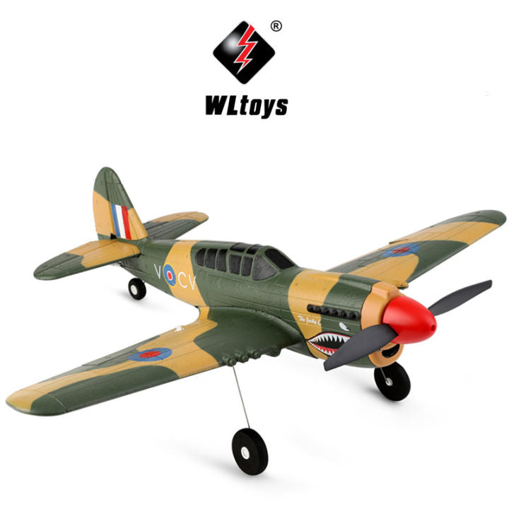 XK A220 P40 384mm Wingspan 2.4GHz 4CH 3D/6G Mode Switchable 6-Axis Gyro EPP RC Airplane RTF - HeliDirect