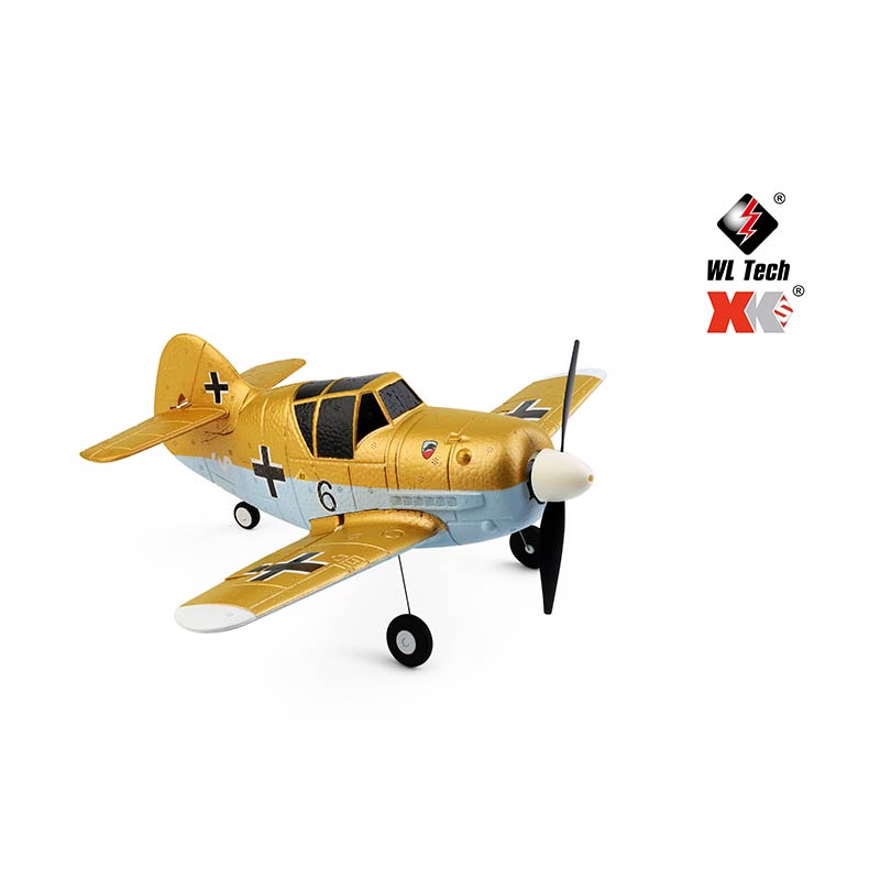 XK A250 BF-109 Fighter 350mm Wingspan 2.4GHz 4CH 3D/6G Mode Switchable 6-Axis Gyro EPP RC Airplane RTF - HeliDirect