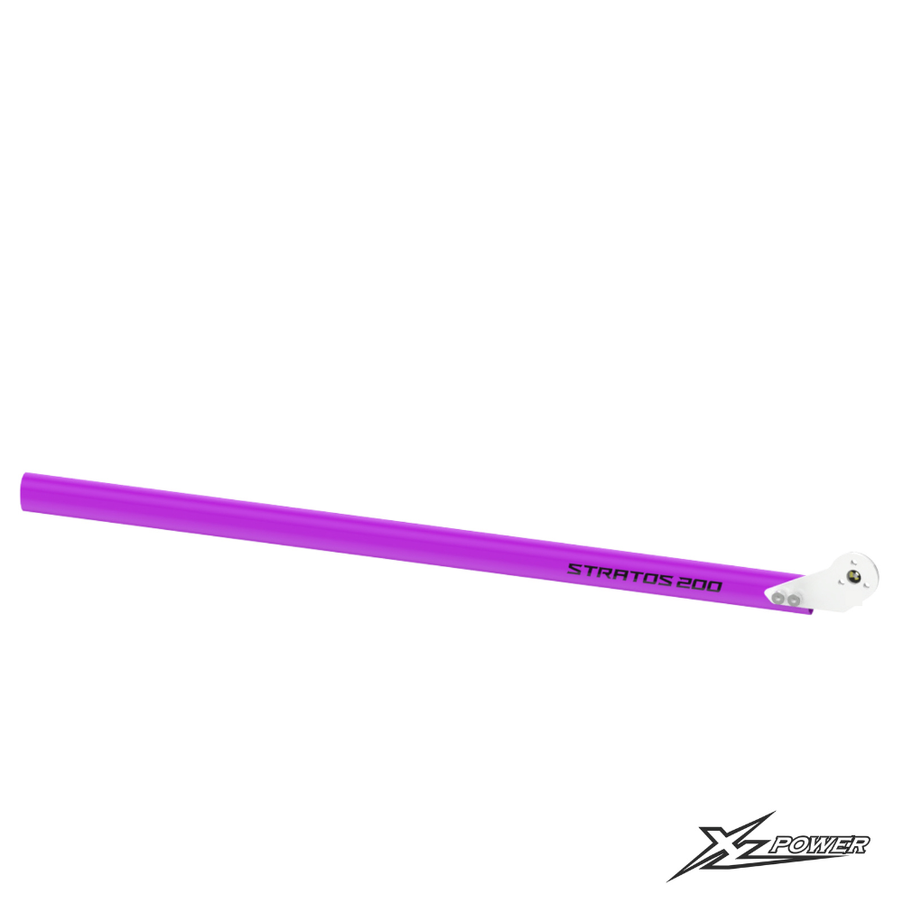 XLPower Stratos 200 Tail Boom Purple Set
