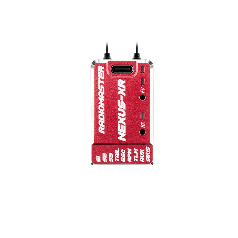 RadioMaster Nexus-XR Helicopter Flight Controller Integrated 2.4GHz ExpressLRS Receiver - Red