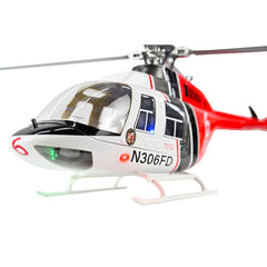 FlyWing BELL-206 V4 4-Blades GPS Scale Helicopter W/ ACE Flight Controller (RTF)