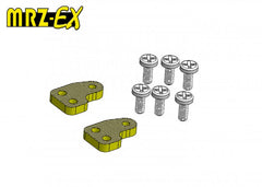 Atomic Lower Arm Droop Plate w/ M1.2 Screws (2 set) - HeliDirect