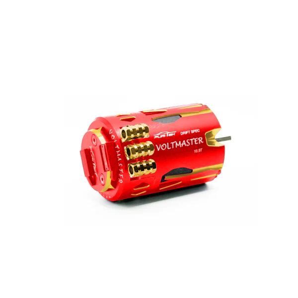 Furitek Voltmaster 10.5T Sensored Brushless Drift Motor (Crimson Gold Edition)