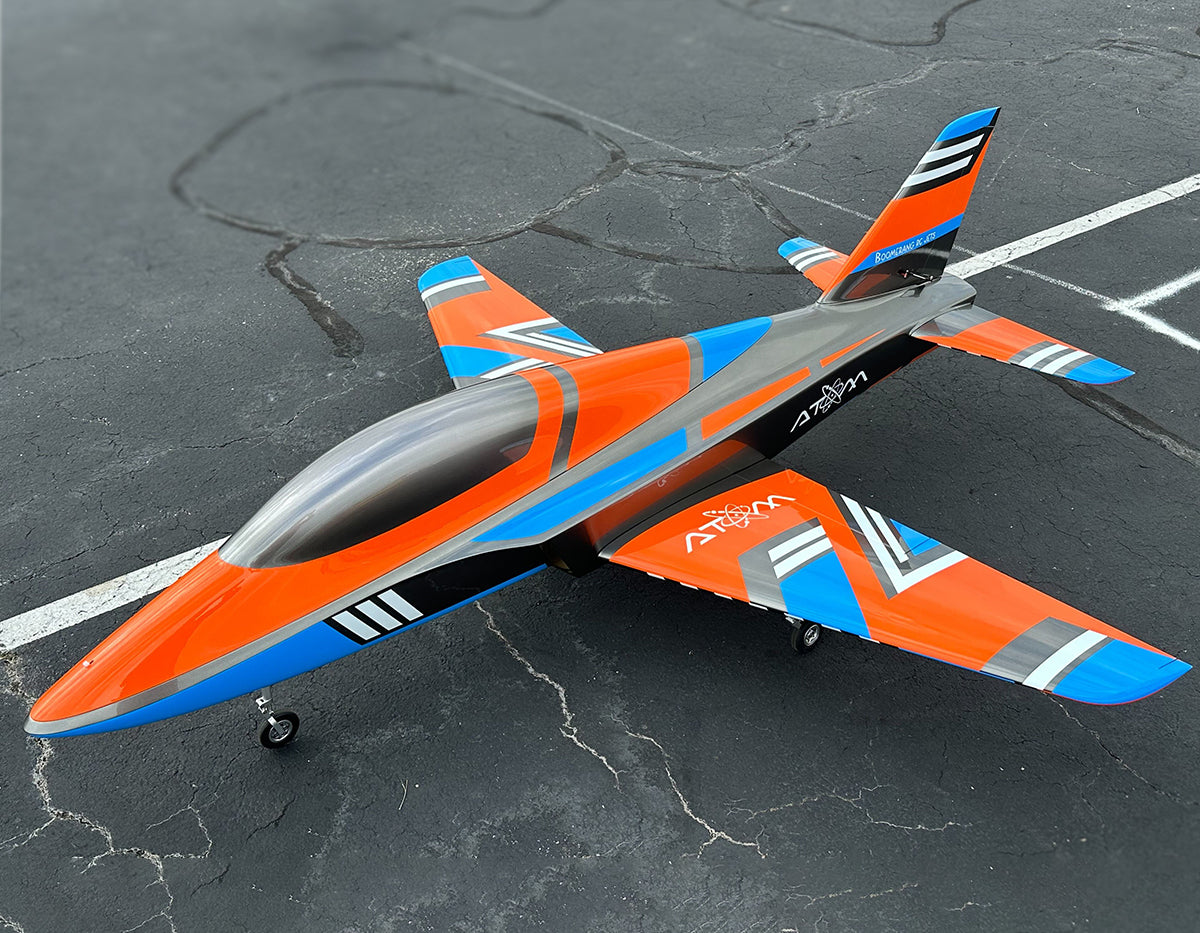 Boomerang Atom - Orange Blue - Boomerang RC Jets