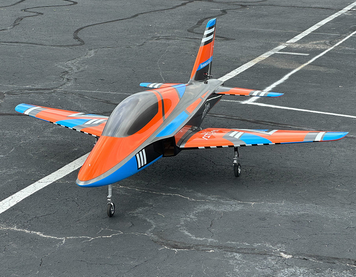 Boomerang Atom - Orange Blue - Boomerang RC Jets