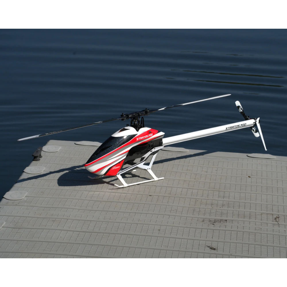 XLPower Stratos 700 Helicopter Kit With Azure Power 700 Pro Main And 105 Pro Tail Blades