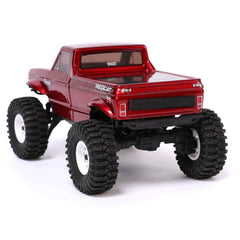 Redcat Ascent-18 - 1:18 Brushed Electric Rock Crawler (RED) With TORQ MLS-1025 Premium DIRECT-MOUNT Servo ( Free Horn Included)