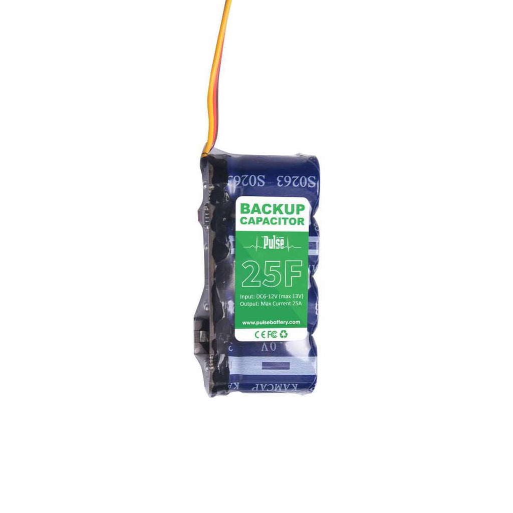 PULSE Backup Capacitor 25F (6.0-12.0V) – HeliDirect