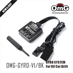 OMG-GYRO-V1 Dual System Gyro for RC Car - Black