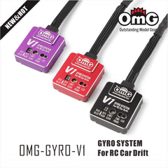 OMG-GYRO-V1 Dual System Gyro for RC Car - Black