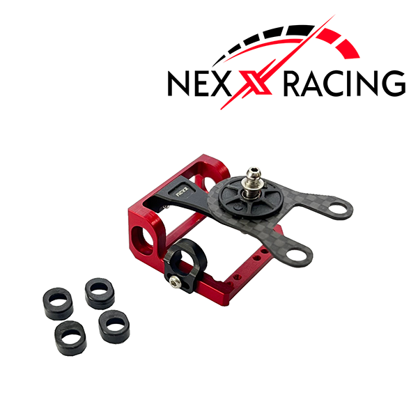 Nexx Racing Motor Mount For MR04 - RED - HeliDirect