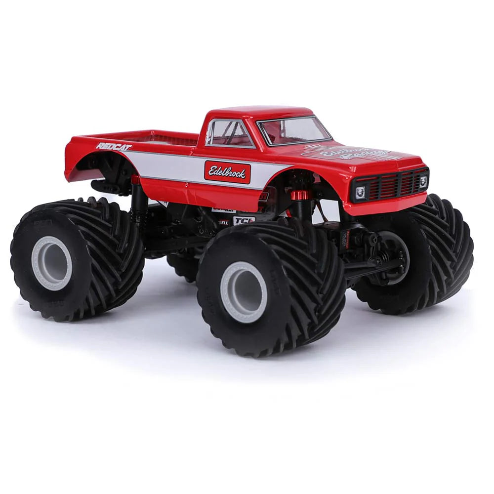 Redcat MT-18 - 1/18 Scale Brushed Monster Truck - RED