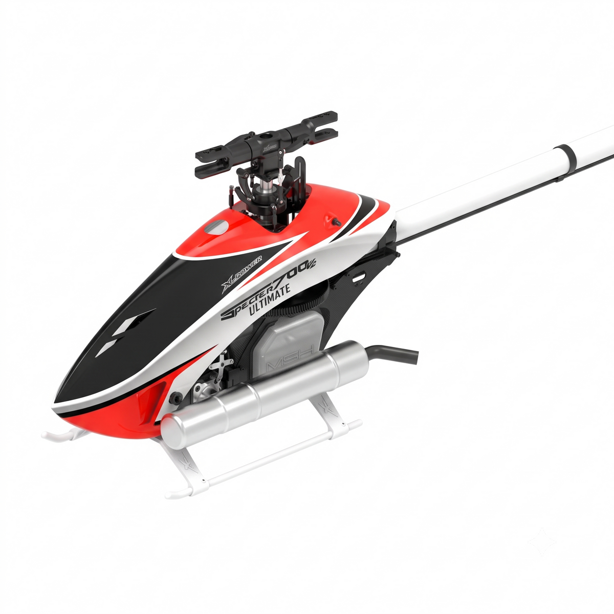 XLPower Specter 700 Nitro Ultimate Kit w/o Blades (Red)