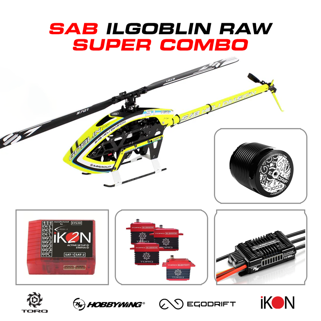 SAB IL Goblin PRO and RAW | HeliDirect