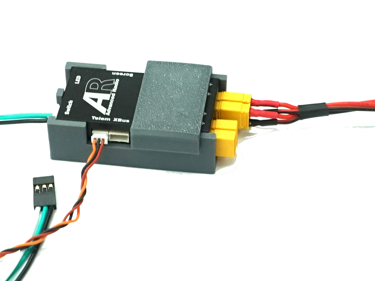 Advanced Radio Ignition T-Switch Mount - Black