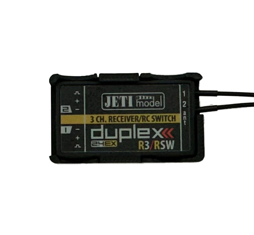 Jeti R3 R3SW Receiver Mount- Black