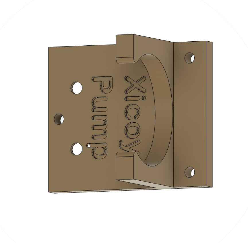 Xicoy Pump Mount X120/X132/X180/X195/X240 - Black