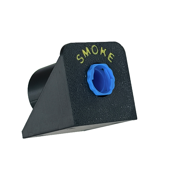 Approach RC Dry Break Connector Side Mount SMOKE