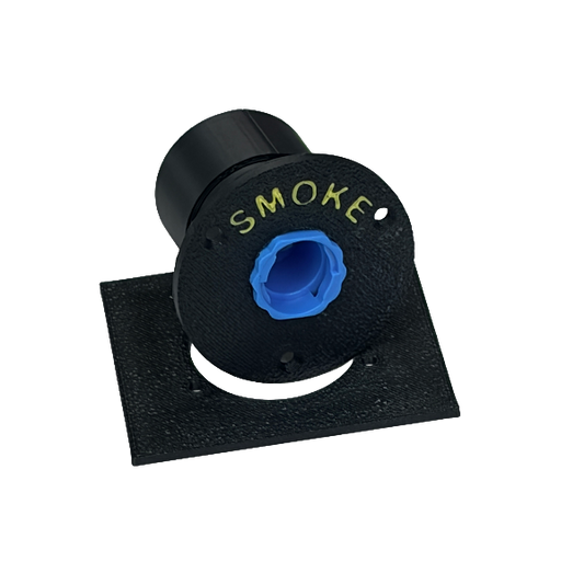 Approach RC Dry Break Connector Flush Mount SMOKE