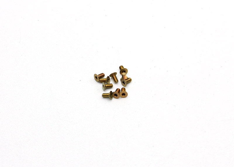 Reflex Racing Titanium M2x4 CS Screws (10pcs)